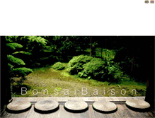 Tablet Screenshot of bonsaibaison.com